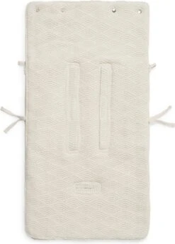 Jollein Voetenzak Voor Autostoel & Kinderwagen - River Knit - Cream White -Babyproducten 864x1200 6