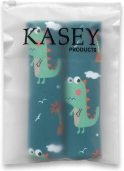 Kasey Products - Gordelbeschermer - Universele Gordelhoes - 2 Stuks - Dino’s -Babyproducten 868x1200