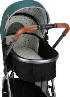 MoMi Kinderwagen - Compacte 2 In 1 Combiwagen - Limuru - Groen (geschikt Van 0-3 Jaar) -Babyproducten 870x1200 9