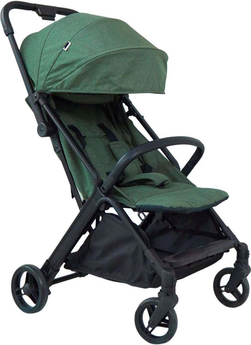 Prénatal Compact Buggy – Kinderwagen Met Boodschappenmand En Zonneklep - Traploos Verstelbare Wandelwagen – Inklapbaar Met 1 Hand - Plooibuggy Groen 3 Prénatal Compact Buggy – Kinderwagen Met Boodschappenmand En Zonneklep - Traploos Verstelbare Wandelwagen – Inklapbaar Met 1 Hand - Plooibuggy Groen
