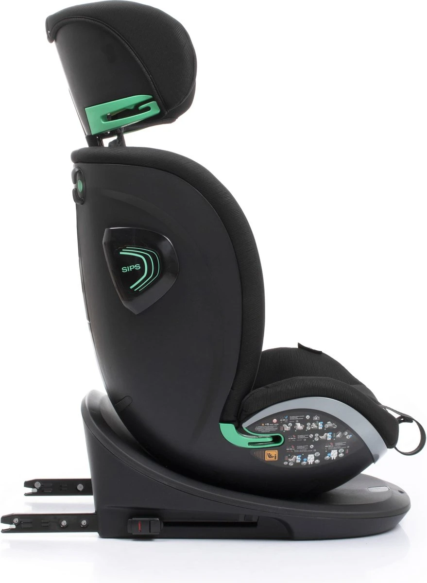 Babyauto Xperta I-Size Autostoel - 360° Met Isofix - Zwart (40-150 Cm) 4 Babyauto Xperta I-Size Autostoel - 360° Met Isofix - Zwart (40-150 Cm) - Afbeelding 2