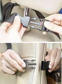 Auto Organizer Met Tablethouder - Autostoel Organizer Achterbank - Met Tablethouder - Auto Accessories - Zwart - 1 Stuk - Cadeautje -Babyproducten 885x1200