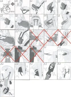 Brioso Fietsstoeltje Achter - Achterzitje Fiets - Kinderzitje Fiets - Zwart/rood -Babyproducten 888x1200 10