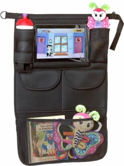 Babyproducten 47 A3 Baby & Kids Autostoel Organizer Met Tablet Houder - Zwart