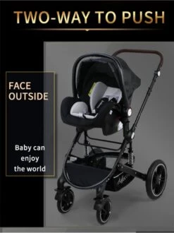 Merkloos 3 In 1 Kinderwagen - Buggy - Opklapbare Wandelwagen - Opvouwbaar - Kinderwagen 3 In 1 - Wandelwagen - Kinderwagens - Kinderwagen 3 In 1 Incl Autostoel - Wandelwagen Baby - Maxi-Cosi -Babyproducten 897x1200 1