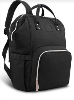 Luiertas Rugzak - Zwart - Inclusief Flessenwarmhouder - Kinderwagenhaken En Isoleervak 11 Luiertas Rugzak - Zwart - Inclusief Flessenwarmhouder - Kinderwagenhaken En Isoleervak -Babyproducten 898x1200 11