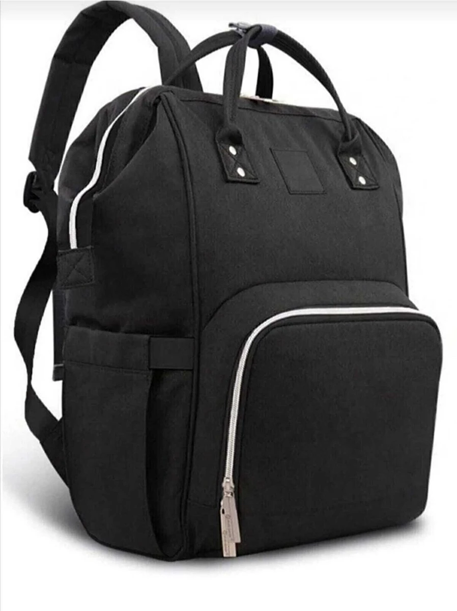 Luiertas Rugzak - Zwart - Inclusief Flessenwarmhouder - Kinderwagenhaken En Isoleervak 7 Luiertas Rugzak - Zwart - Inclusief Flessenwarmhouder - Kinderwagenhaken En Isoleervak - Afbeelding 5