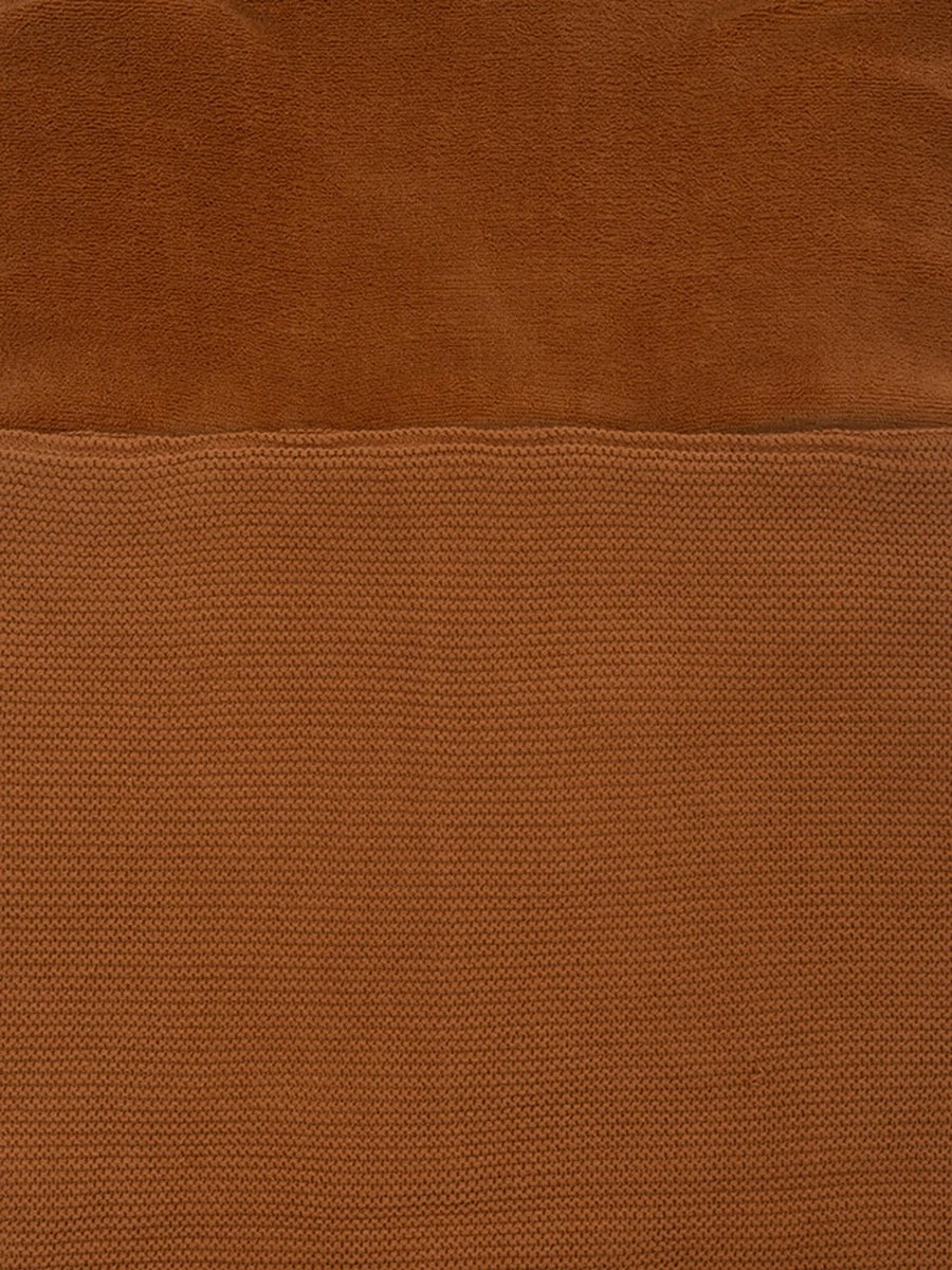 Jollein Voetenzak Voor Autostoel & Kinderwagen - Basic Knit - Caramel 8 Jollein Voetenzak Voor Autostoel & Kinderwagen - Basic Knit - Caramel - Afbeelding 6