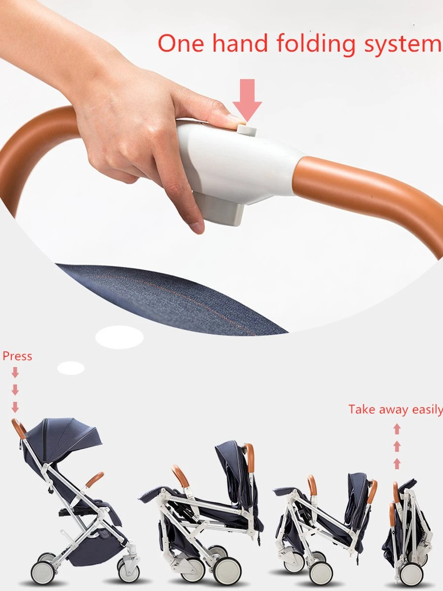 WOOSH New Buggy - Antraciet - One Hand Folding - 3 Slaapstanden - Wandelwagen Tot 25 Kg - Gratis Extra's 13 WOOSH New Buggy - Antraciet - One Hand Folding - 3 Slaapstanden - Wandelwagen Tot 25 Kg - Gratis Extra's - Afbeelding 11