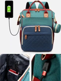 Luiertas - Rugzak - Baby - Kind - Mama - Papa - Slapen - Roze - Relaxen -Babyproducten 901x1200 6