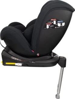 Autostoel Novi Baby® David Premium 0-1-2-3 Isofix 360° Rotation All Black -Babyproducten 907x1200 6