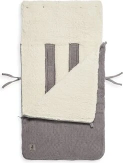 Jollein Voetenzak Voor Autostoel & Kinderwagen - Bliss Knit - Storm Grey -Babyproducten 910x1200 10