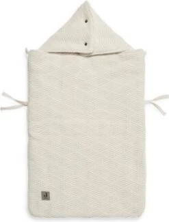 Jollein Voetenzak Voor Autostoel & Kinderwagen - River Knit - Cream White -Babyproducten 911x1200 17
