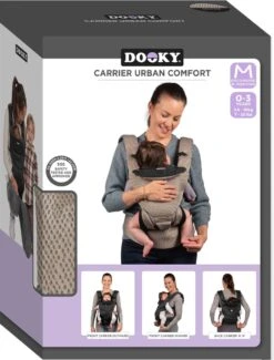 Dooky Ergonomische Draagzak Urban Comfort Beige Desert -Babyproducten 911x1200 7