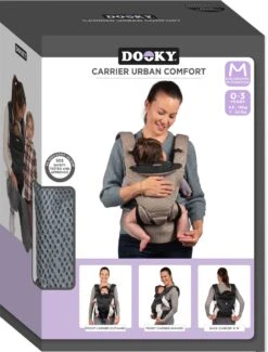 Dooky Ergonomische Draagzak Urban Comfort Grey Sapphire -Babyproducten 912x1200 4