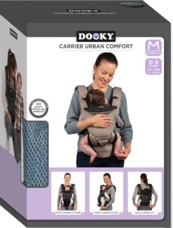 Dooky Ergonomische Draagzak Urban Comfort Green Emerald -Babyproducten 912x1200 5