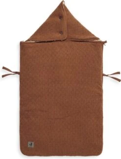 Jollein Voetenzak Voor Autostoel & Kinderwagen - Bliss Knit - Caramel -Babyproducten 914x1200 7