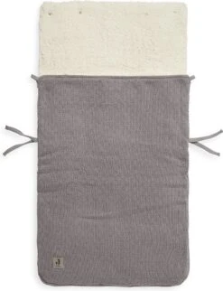 Jollein Voetenzak Voor Autostoel & Kinderwagen - Bliss Knit - Storm Grey -Babyproducten 921x1200 16