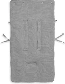Jollein Voetenzak Voor Autostoel & Kinderwagen - Basic Knit - Stone Grey -Babyproducten 923x1200 3