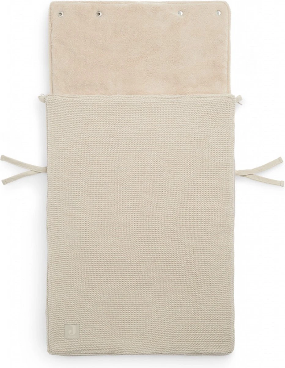 Jollein Voetenzak Voor Autostoel & Kinderwagen - Basic Knit - Nougat 13 Jollein Voetenzak Voor Autostoel & Kinderwagen - Basic Knit - Nougat - Afbeelding 11