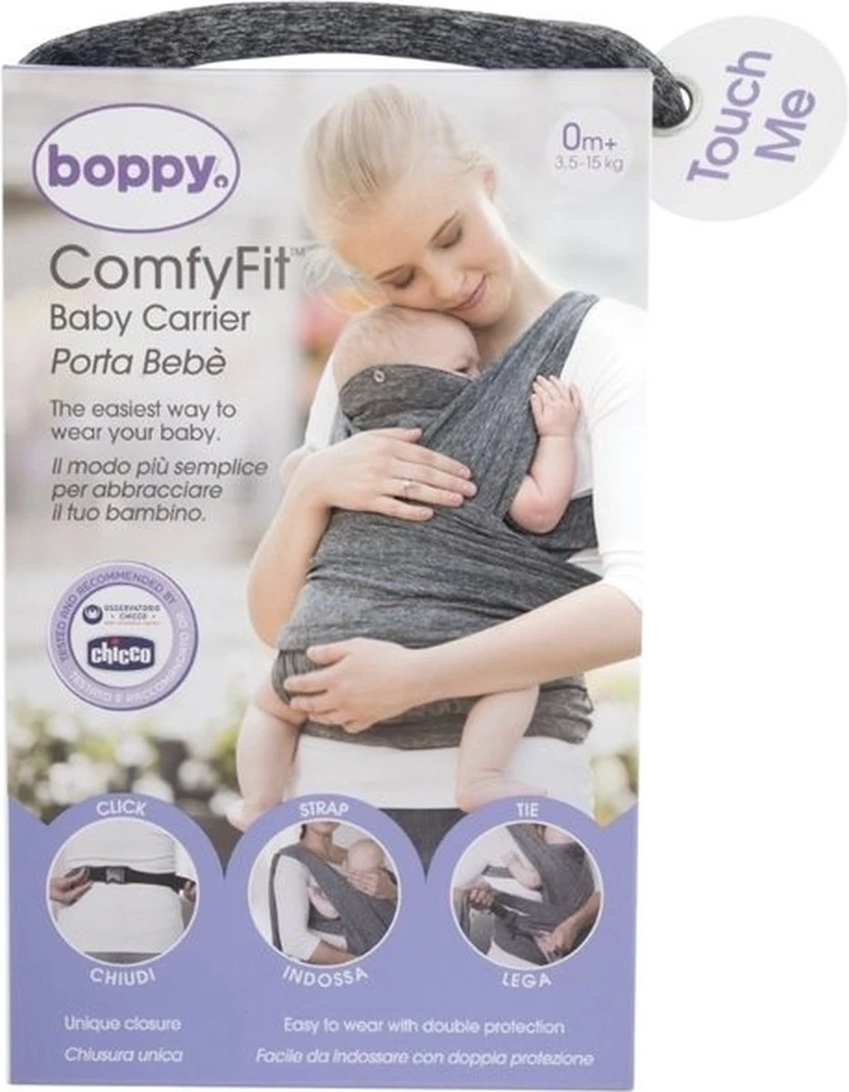 Chicco Baby Draagzak Comfyfit Boppy Grijs Tot 15kg 13 Chicco Baby Draagzak Comfyfit Boppy Grijs Tot 15kg - Afbeelding 11
