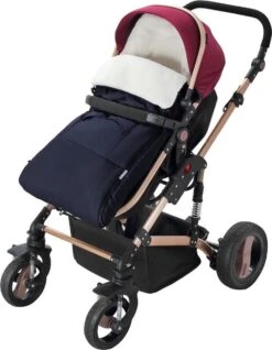 Monzana Voetenzak - Voor Kinderwagen Of Stoeltje - 93x56cm Donkerblauw -Babyproducten 933x1200 8