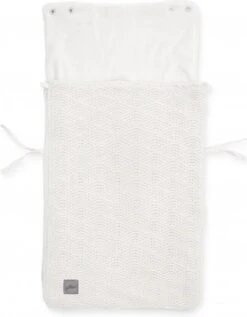 Jollein Voetenzak Voor Autostoel & Kinderwagen - River Knit - Cream White -Babyproducten 934x1200 9