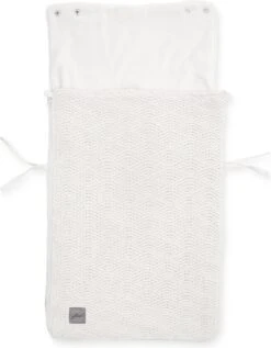 Jollein Voetenzak Voor Autostoel & Kinderwagen - River Knit - Cream White -Babyproducten 935x1200 8