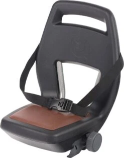 Qibbel 6+ Junior Fietsstoeltje Achter - Zwart Met Bruin Kussentje -Babyproducten 939x1200 4