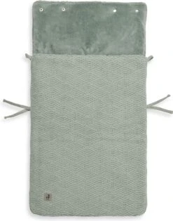 Jollein Voetenzak Voor Autostoel & Kinderwagen - River Knit - Ash Green 15 Jollein Voetenzak Voor Autostoel & Kinderwagen - River Knit - Ash Green -Babyproducten 940x1200 10