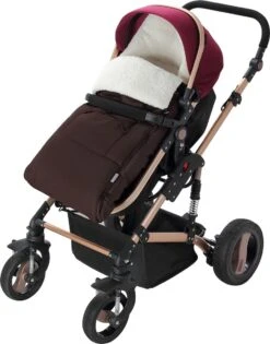 Monzana Voetenzak - Voor Kinderwagen Of Stoeltje - 93x56cm Bruin -Babyproducten 940x1200 9