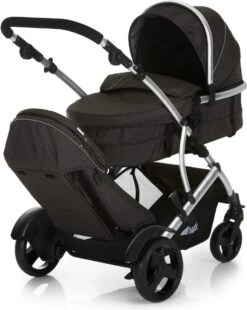 BERKATMARKT - Hauck Duett 2 Dubbele Kinderwagens Voor Baby's En Kinderen, Omkeerbare Zitting, In Hoogte Verstelbaar, Zonwering, Regenbescherming, Opvouwbaar, Tot 36 Kg, Zwarte Woud -Babyproducten 955x1200 3
