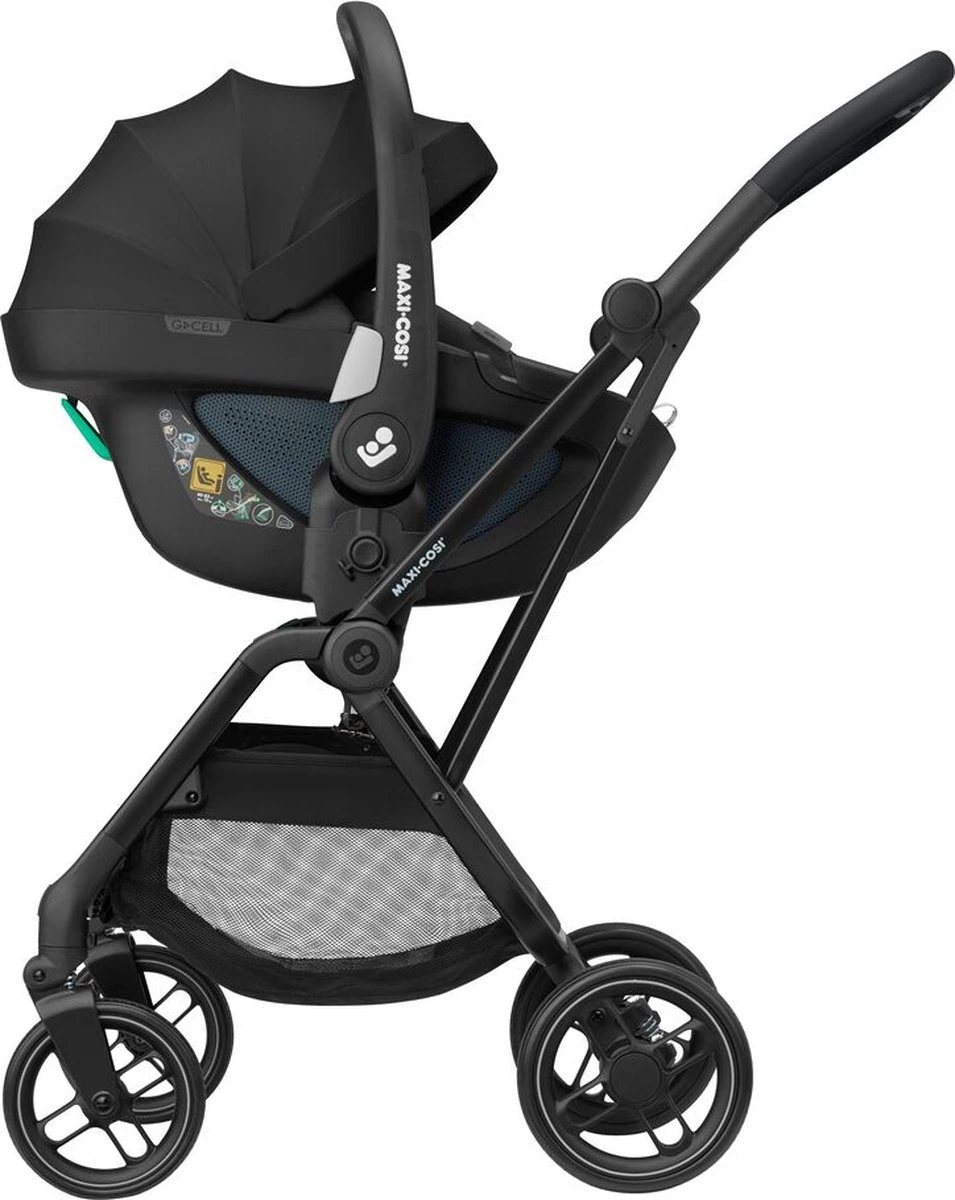 Maxi-Cosi Leona² 3-in-1 Kinderwagen - Essential Black - Vanaf De Geboorte Tot Ca. 4 Jaar 5 Maxi-Cosi Leona² 3-in-1 Kinderwagen - Essential Black - Vanaf De Geboorte Tot Ca. 4 Jaar - Afbeelding 3