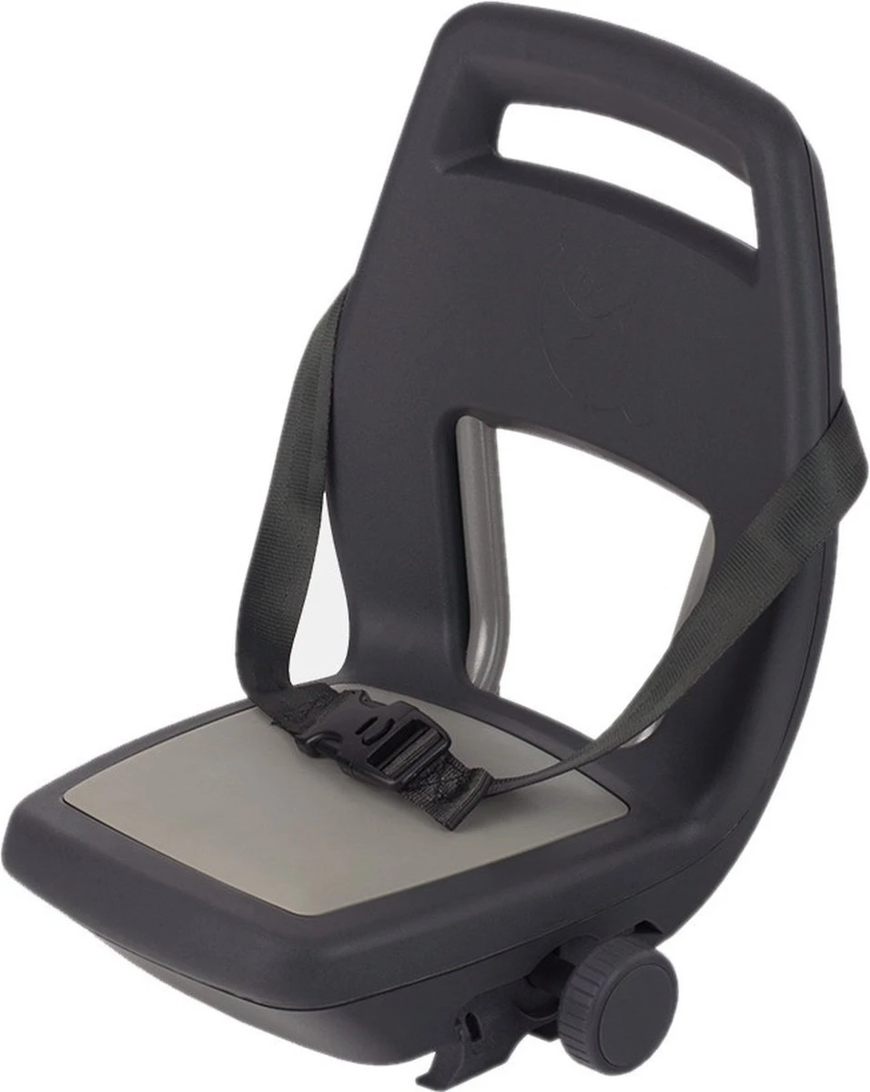Qibbel 6+ Junior Fietsstoeltje Achter - Antraciet 12 Qibbel 6+ Junior Fietsstoeltje Achter - Antraciet - Afbeelding 10