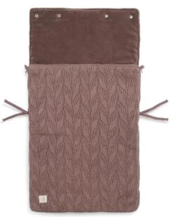 Jollein Voetenzak Voor Autostoel & Kinderwagen - Spring Knit - Chestnut