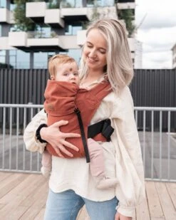 ByKay - Draagzak - Click Carrier Classic - Linnen Rusty Brown -Babyproducten 960x1200 12