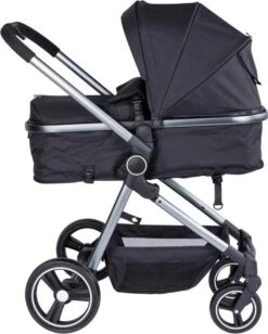 Puck Stroller 3 In 1 Max Zwart Met Frame Antra Incl Autostoel/Adapter/Mamabag -Babyproducten 961x1200 5