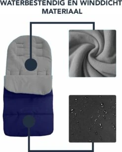 Achaté Voetenzak - Voor Kinderwagen Of Stoeltje – Baby Slaapzak - Autostoel - Donkerblauw 19 Achaté Voetenzak - Voor Kinderwagen Of Stoeltje – Baby Slaapzak - Autostoel - Donkerblauw -Babyproducten 966x1200 2