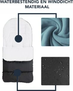 Achaté Voetenzak - Voor Kinderwagen Of Stoeltje – Baby Slaapzak - Autostoel - Wit 22 Achaté Voetenzak - Voor Kinderwagen Of Stoeltje – Baby Slaapzak - Autostoel - Wit -Babyproducten 966x1200 4