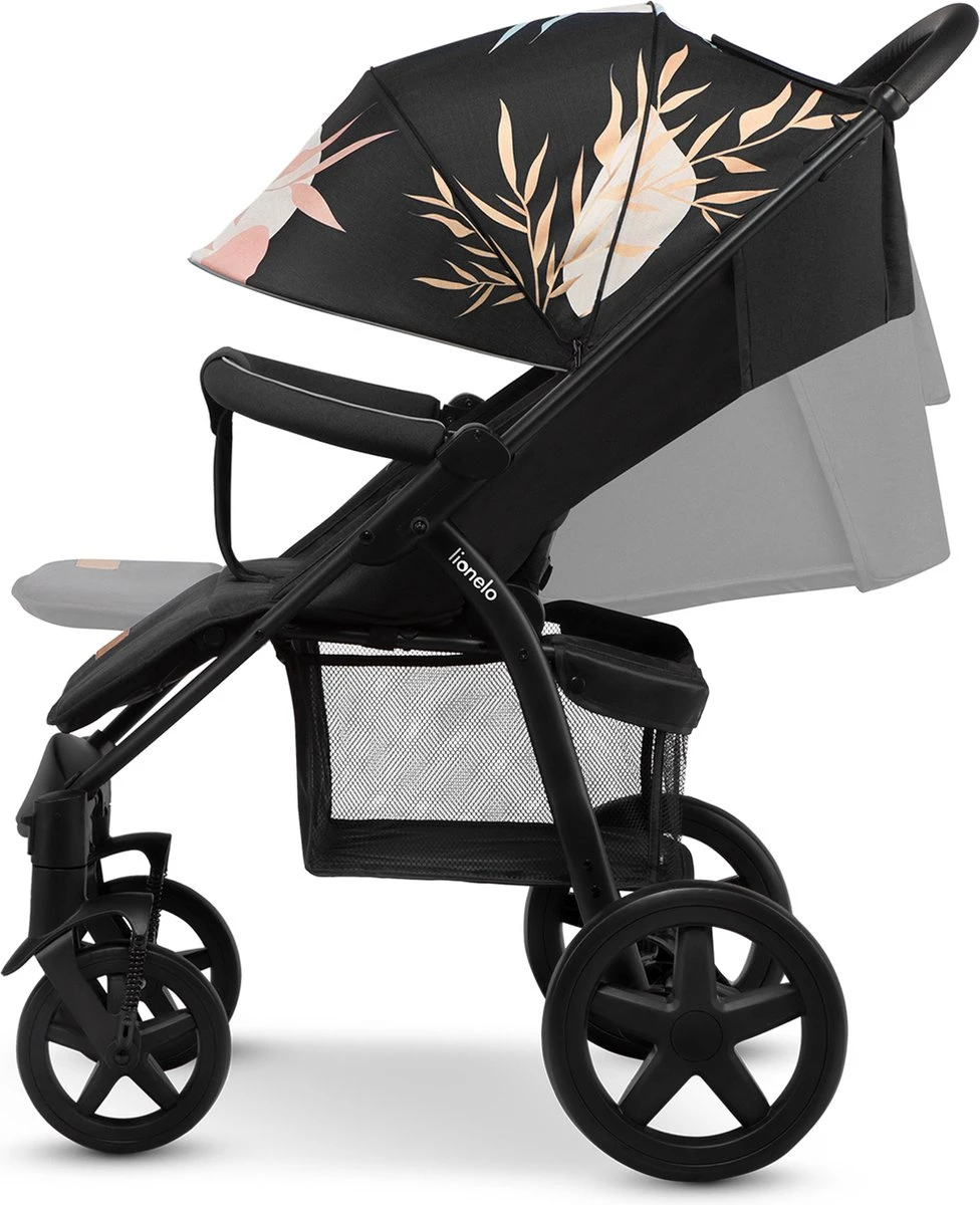Lionelo Annet Plus - Kinderwagen 2in1 - Inklapsysteem - XXL Dakje - Tot 22 Kg 6 Lionelo Annet Plus - Kinderwagen 2in1 - Inklapsysteem - XXL Dakje - Tot 22 Kg - Afbeelding 4
