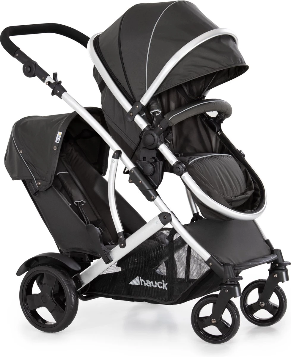 Hauck Duett 2 Duo Kinderwagen - Zwart 3 Hauck Duett 2 Duo Kinderwagen - Zwart