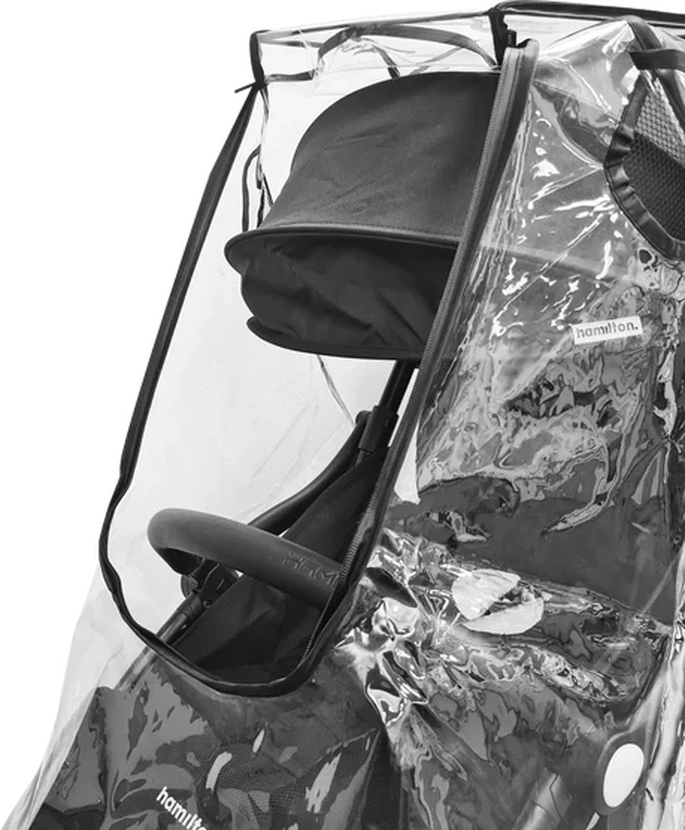 Hamilton By Yoop Buggy Premium Regenhoes Met Transparant Venster – Waterdicht, Winddicht En Stofdicht Regenscherm – Eenvoudig Te Monteren Transparant Weerschild Kinderwagen 7 Hamilton By Yoop Buggy Premium Regenhoes Met Transparant Venster – Waterdicht, Winddicht En Stofdicht Regenscherm – Eenvoudig Te Monteren Transparant Weerschild Kinderwagen - Afbeelding 5