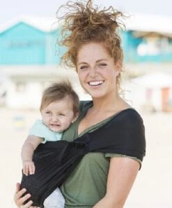 Minimonkey Mini Sling Draagzak - Zwart -Babyproducten 997x1200 7